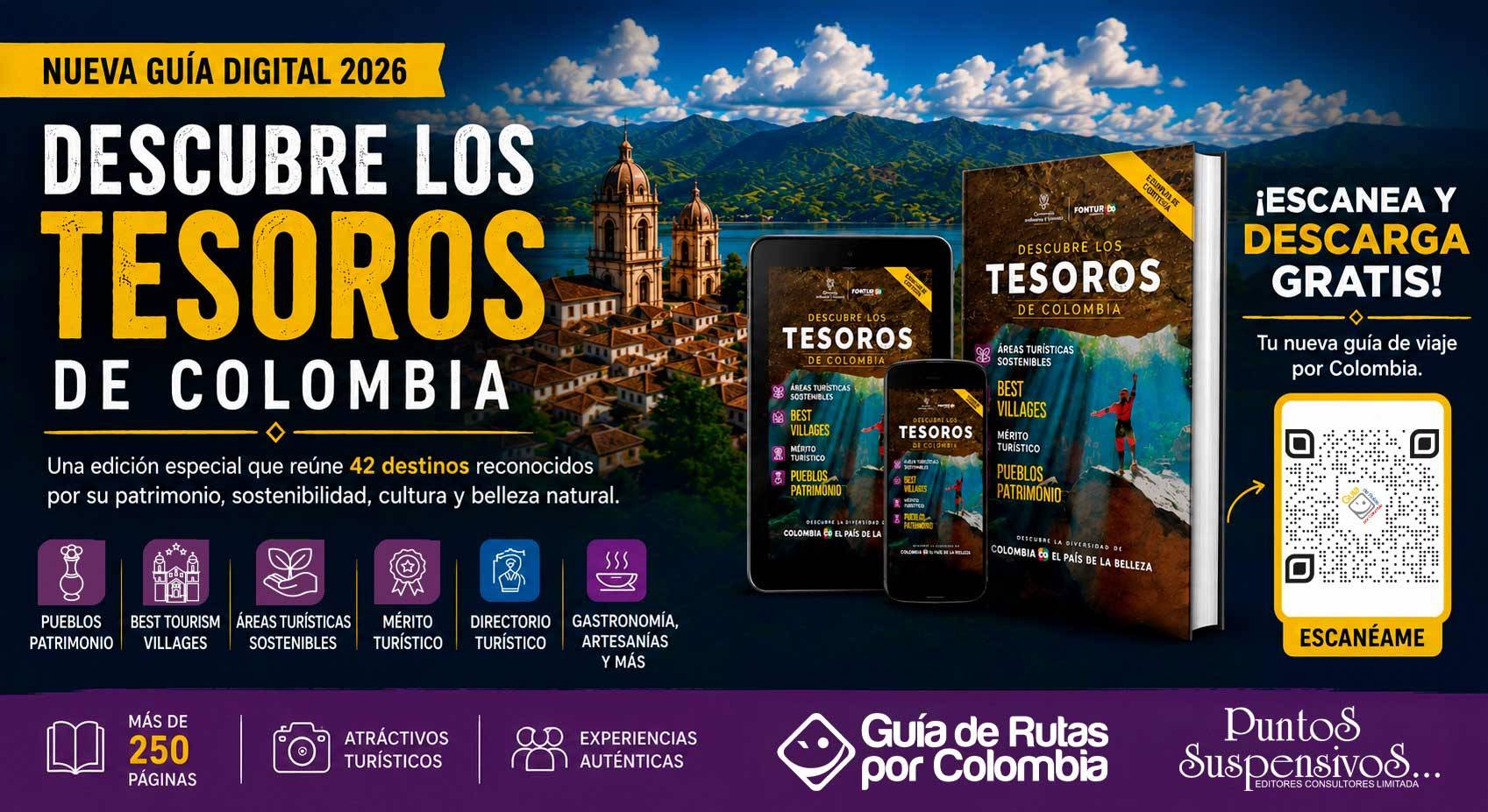 Tu próxima aventura comienza aquí - Guía de Rutas por Colombia